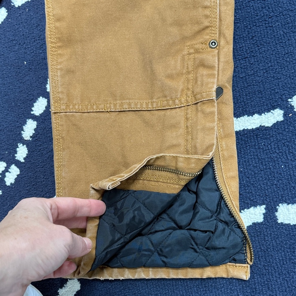 Carhartt Kids Tan Overalls - Picture 3 of 4